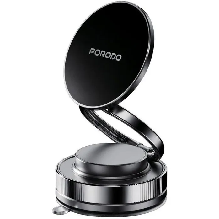 هولدر موبایل وکیومی مگنتی پرودو Porodo Vacuseal Vacuum Suction Folding Magnetic Mount HS26