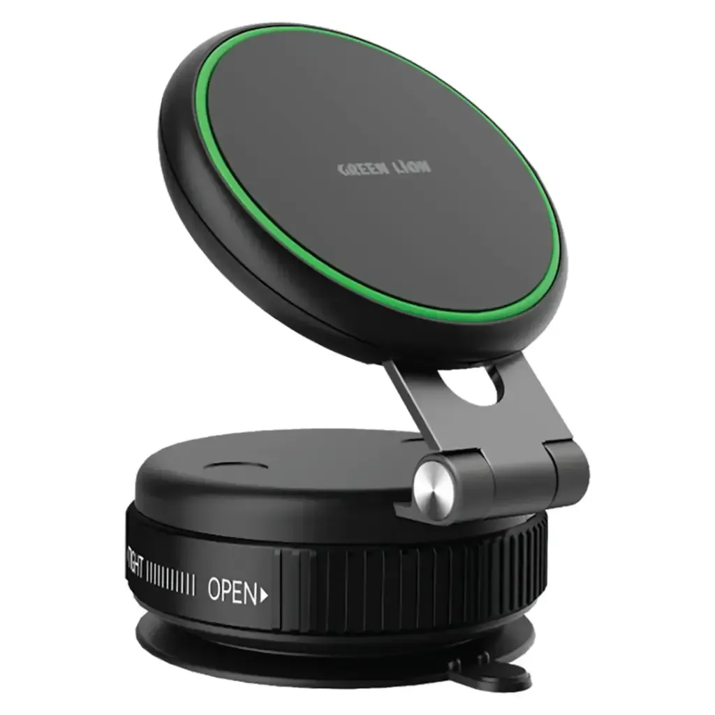 هولدر موبایل وکیوم مکشی مگ سیف گرین لاین Green Lion GX-41 Suction Phone Holder
