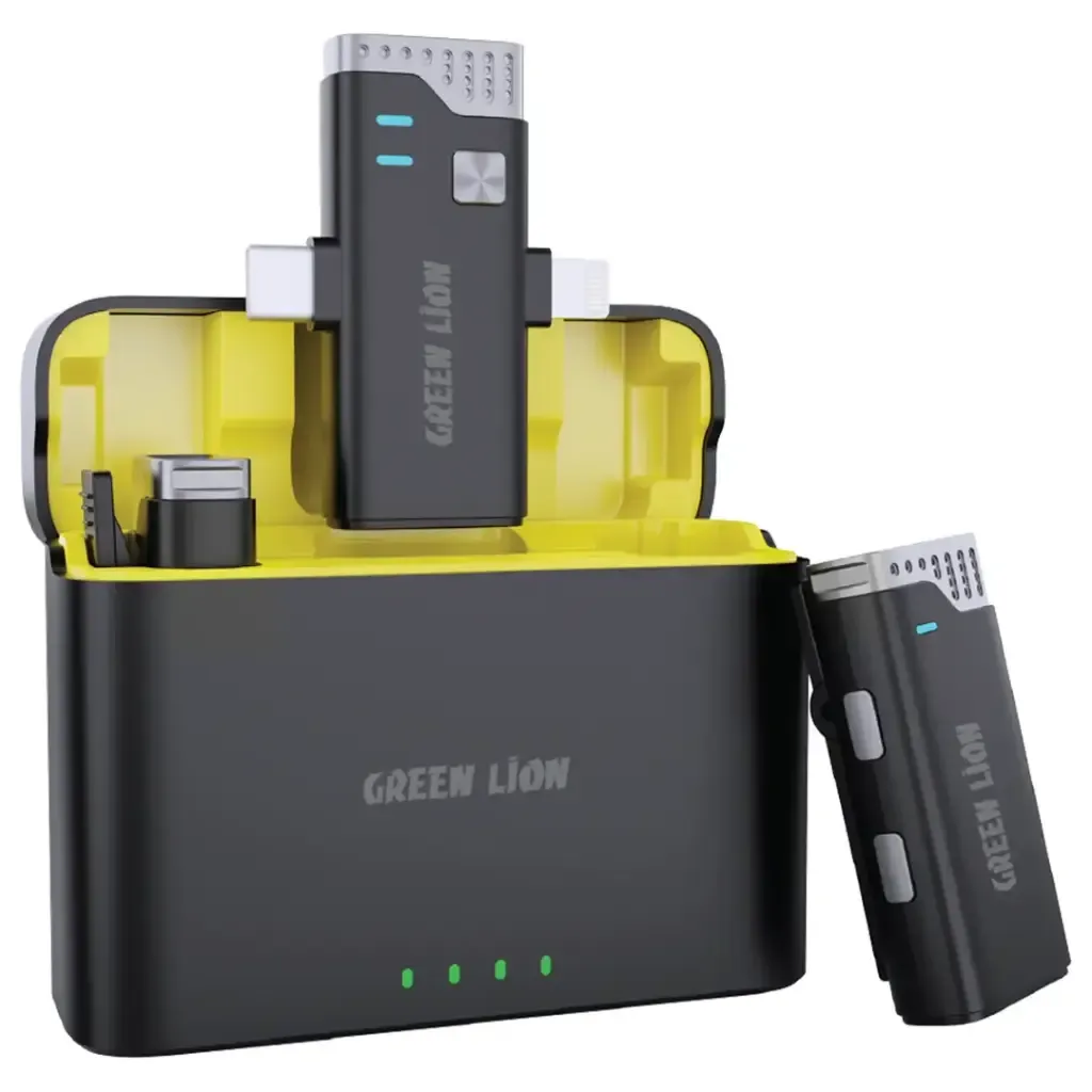 میکروفون یقه‌ای ۳ در ۱ گرین لاین Green Lion 3-in-1 360° Microphone GN3IN1MIC360D