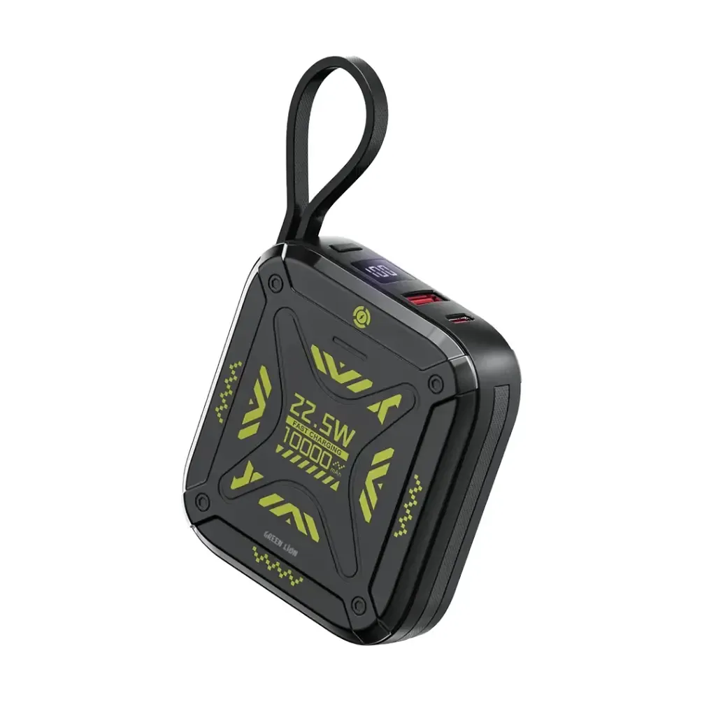 پاوربانک گرین لاین مدل Xtreme 10 ظرفیت 10000 میلی آمپر Green Lion Xtreme 10 10000mAh Power Bank