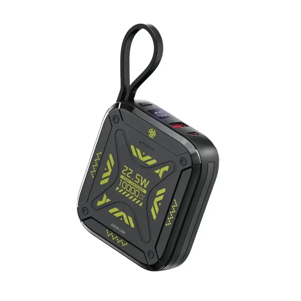 پاوربانک گرین لاین مدل Xtreme 10 ظرفیت 10000 میلی آمپر Green Lion Xtreme 10 10000mAh Power Bank