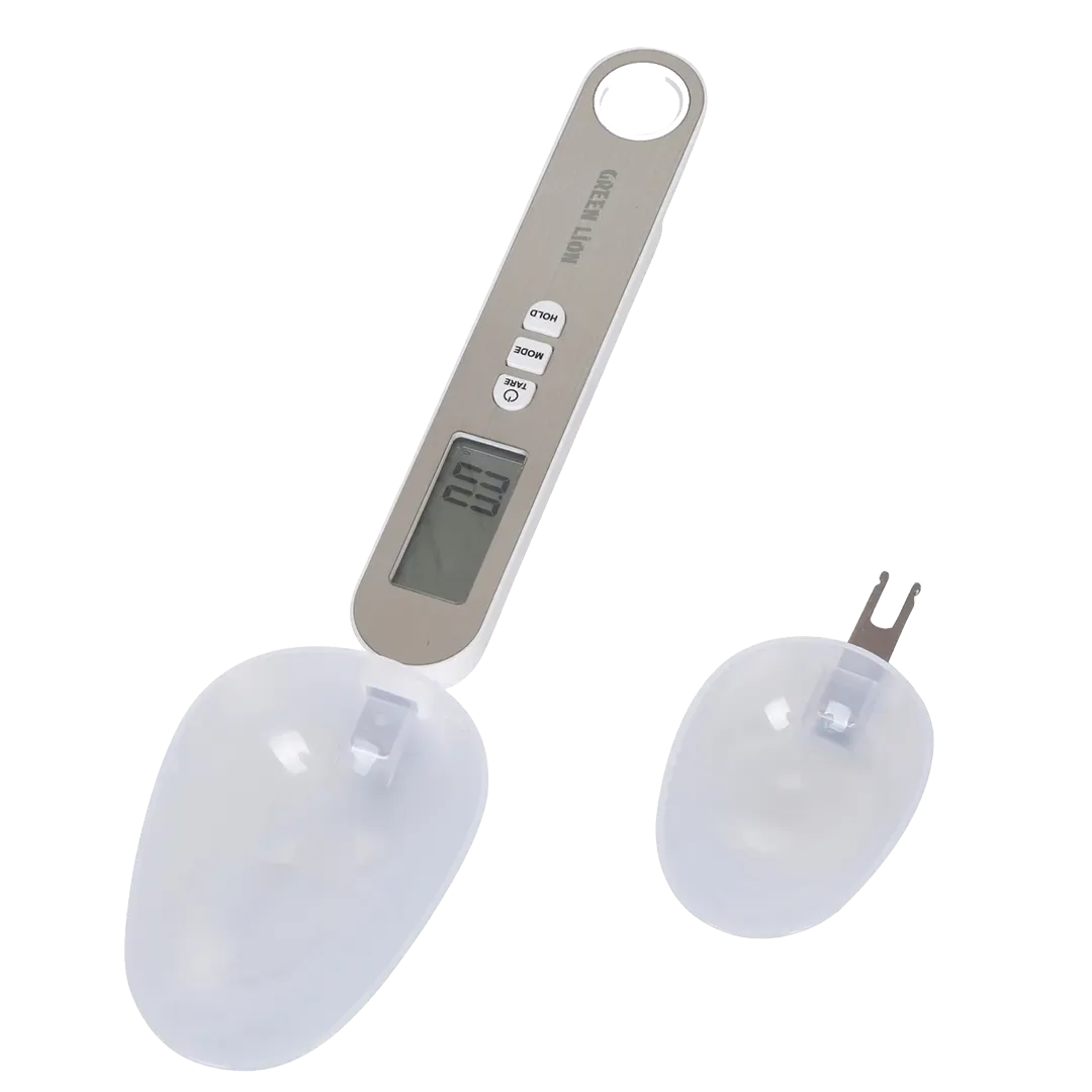 ترازو قاشقی دیجیتال گرین لاین Green Lion Digital Spoon Scale - Silver مدل GL-SL3 (GNDISPONSL)