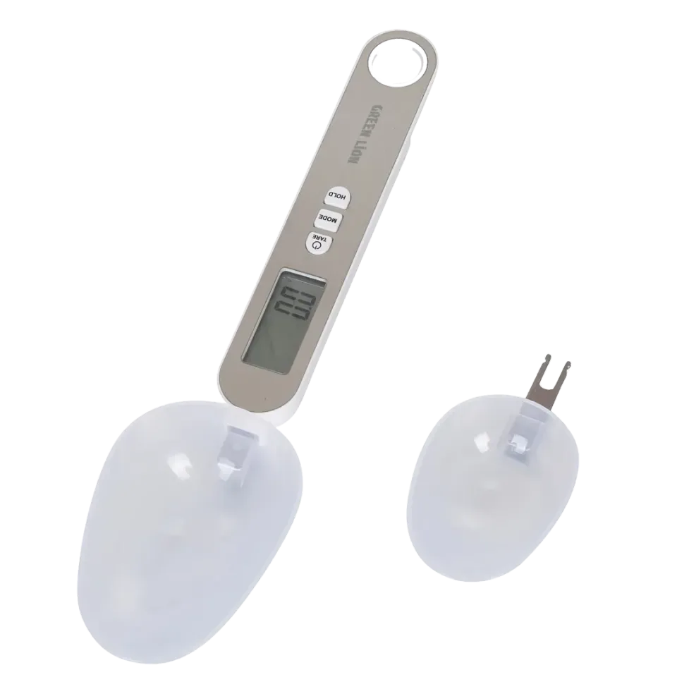 ترازو قاشقی دیجیتال گرین لاین Green Lion Digital Spoon Scale - Silver مدل GL-SL3 (GNDISPONSL)