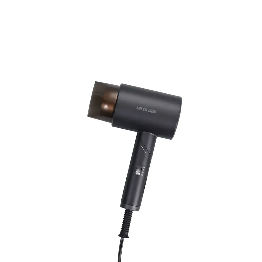 سشوار مسافرتی تاشو گرین لاین Green Lion Foldable Hair Dryer Lite 1200W - Grey (GNFLAIRDRYGY)