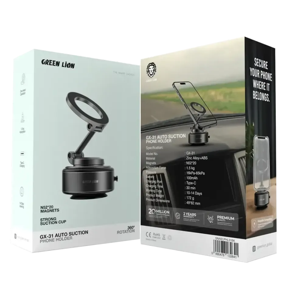 هولدر مگنتی، وکیومی مکشی گرین لاین مدل GX-31 AUTO SUCTION - Green Lion
