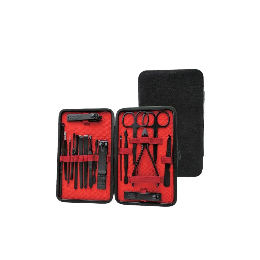 کیت مانیکور ناخن ۱۸ در ۱ گرین لاین Green Lion 18 in 1 Manicure Travel Cutter GNMTRVL18BK