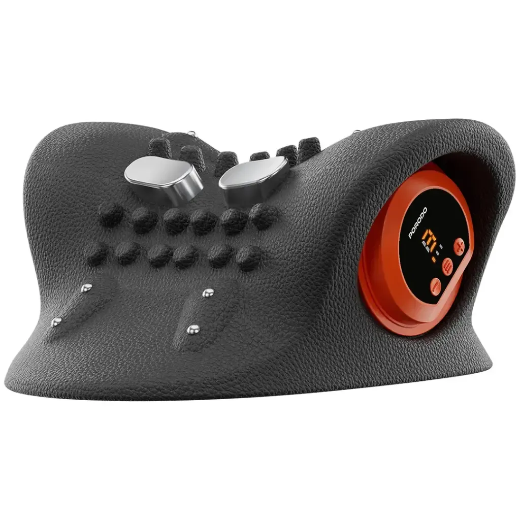 ماساژور گردن گرم شونده سه حالته پرودو Porodo Tri-Mode Heated Cervical Pillow Massager PDLFSTBZ02