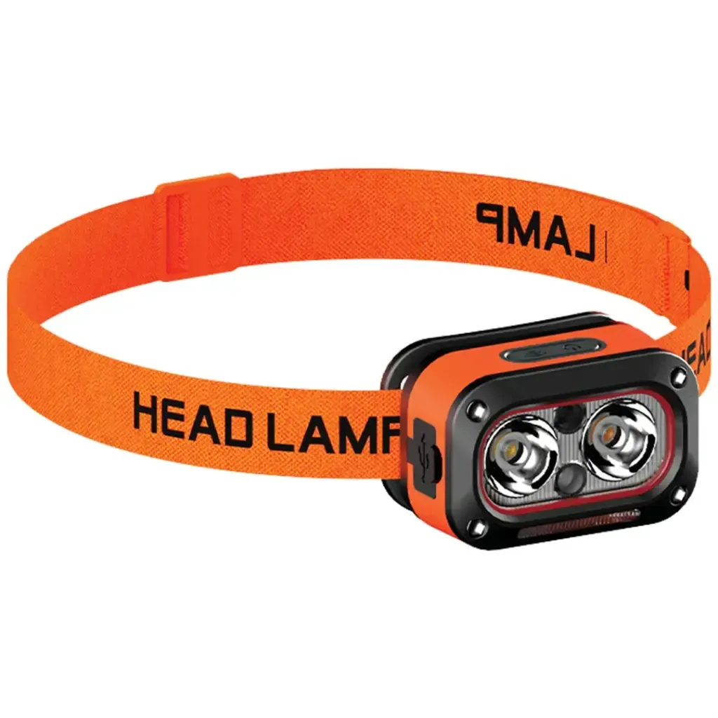 چراغ پیشانی شارژی و سنسور دار پرودو Porodo Wave-Sensor Rechargeable LED Headlamp PDHDG08