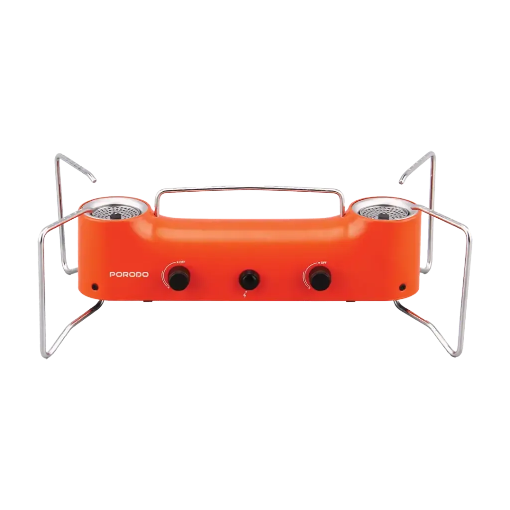اجاق گاز دو شعله کمپینگ پرودو Porodo Lifestyle 2-Burner Portable Camping Stove PDLFSTJY02OR