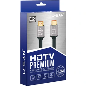 کابل HDMI نسخه 2.0 HDTV Premium طول 1.5 متر