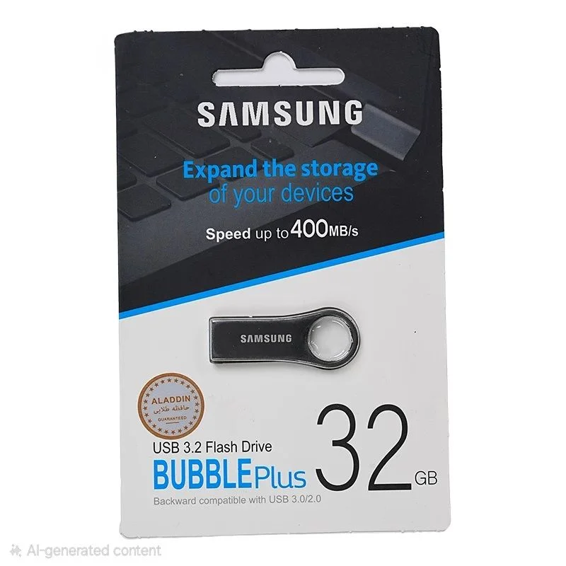 فلش مموری سامسونگ مدل Bubble Plus USB 3.2 ظرفیت 32 گیگابایت