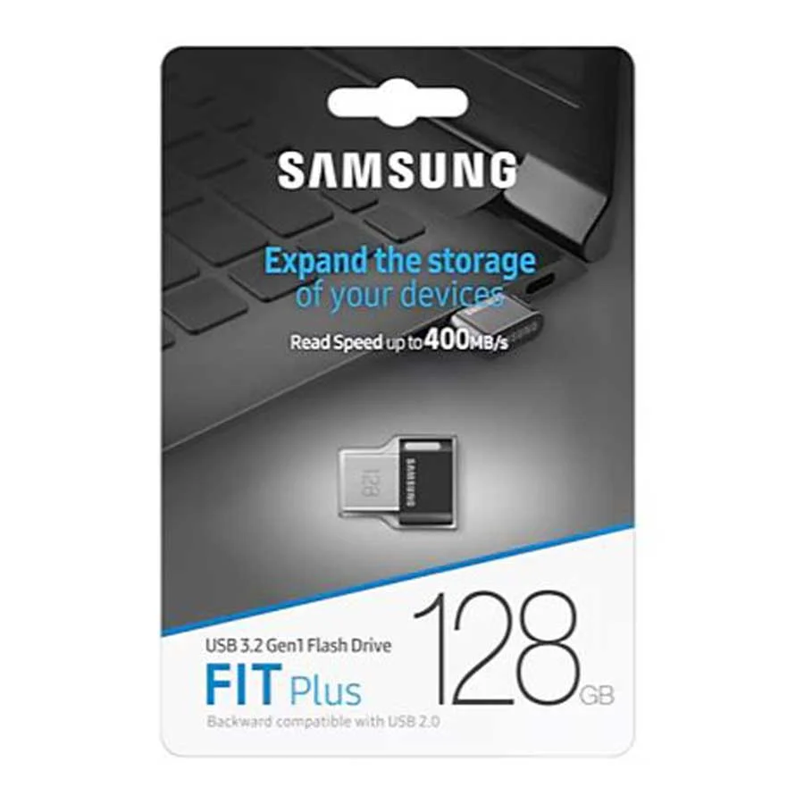 فلش مموری سامسونگ مدل FIT Plus USB 3.2 ظرفیت 128 گیگابایت