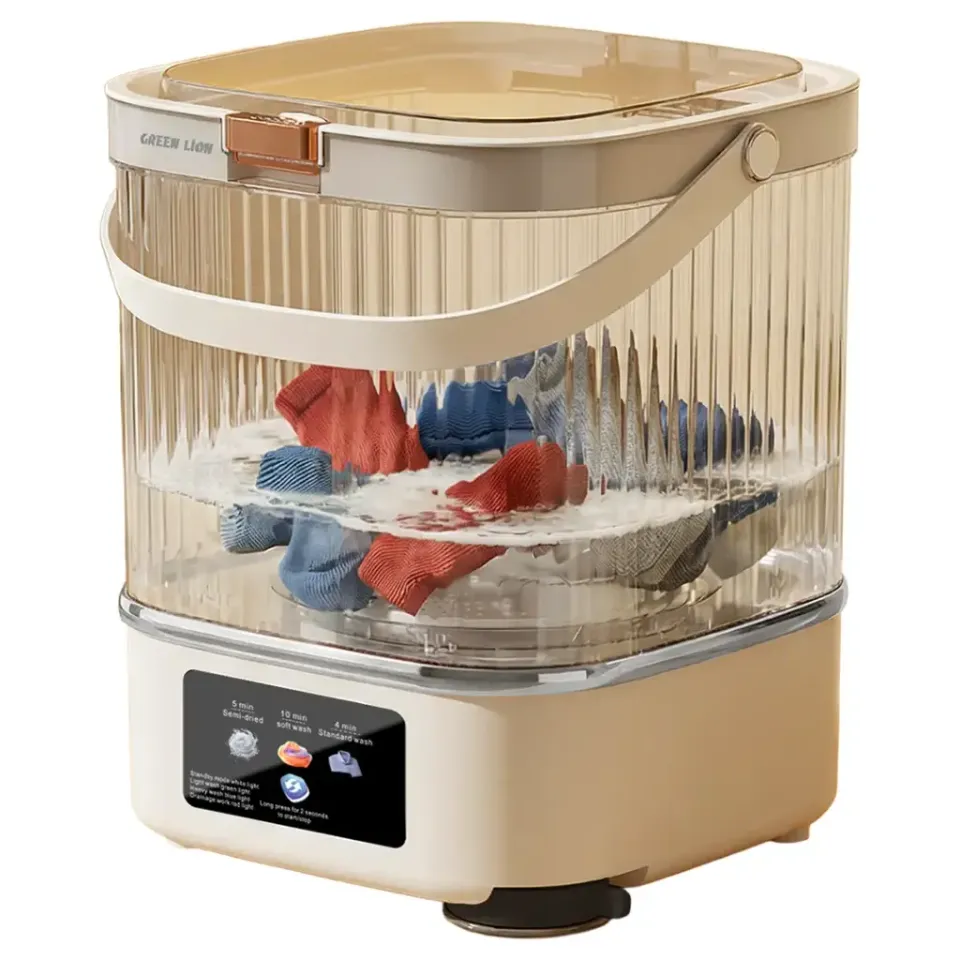مینی ماشین لباسشویی 12 لیتری گرین لاین Green Lion Mini Wash 12L Portable Washing Machine