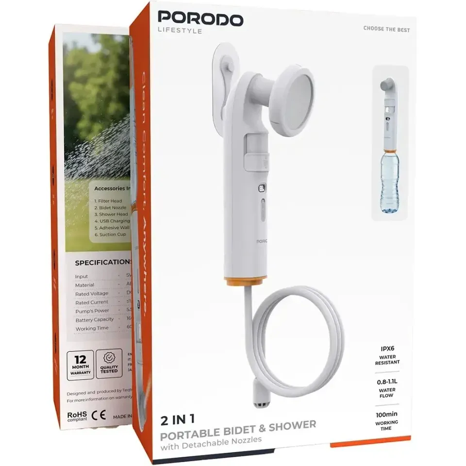بیده و دوش قابل حمل پرودو Prodo Portable Bidet And Shower