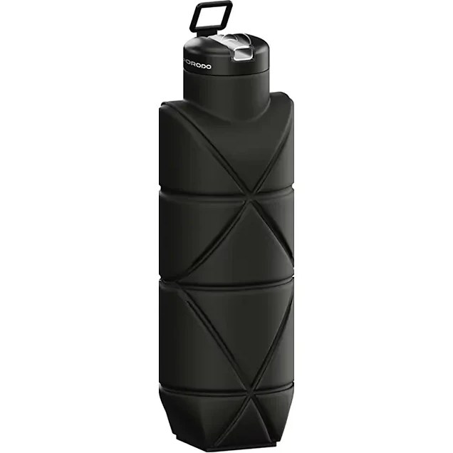 بطری سیلیکونی تاشو پورودو Porodo Fold-Flat Leakproof Bottle ظرفیت 700ml