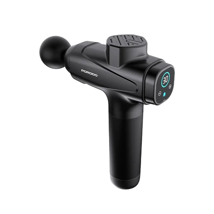 ماساژور تفنگی پرودو مدل PDLFSTNS066BK ا Porodo Lifestyle Multi-Head Deep Massage Gun