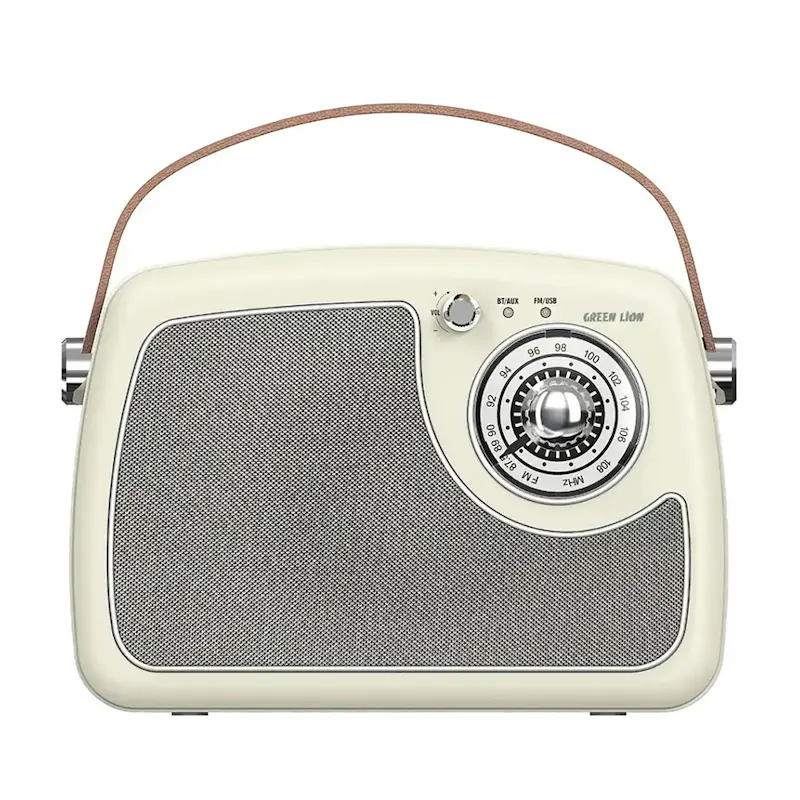 رادیو و اسپیکر بلوتوث گرین لاین Green Lion Retro Radio Speaker
