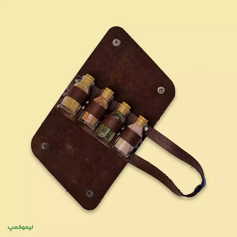 کیف ادویه چرم مصنوعی لیموکمپ