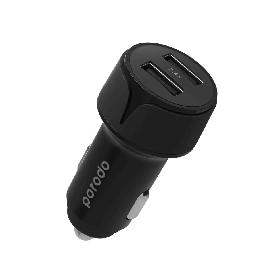 شارژر فندکی خودرو پورودو PB-CC12W باخروجی 2.4A