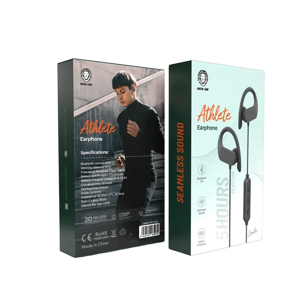 هندزفری گردنی گرین لاین Green Lion مدل ATHLETE EARPHONE