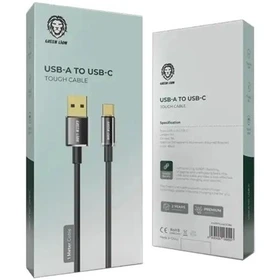 کابل شارژ گرین لاین تاچ USB به TP-C - Green Lion