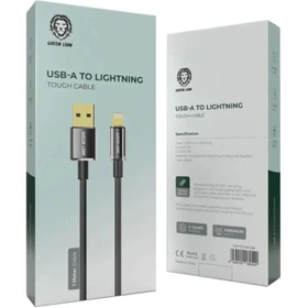 کابل شارژ گرین لاین تاچ USB به آیفون - Green Lion