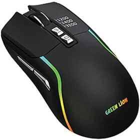 ماوس بی سیم گیمینگ گرین لاین مدل GL-RM5 RGB Green Lion WIRELESS MOUSE GL-RM5