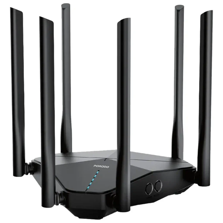 روتر بیسیم دو باند 6 آنتن 4G LTE پرودو Porodo Dual Band Portable Wi-Fi Router PDLFST207