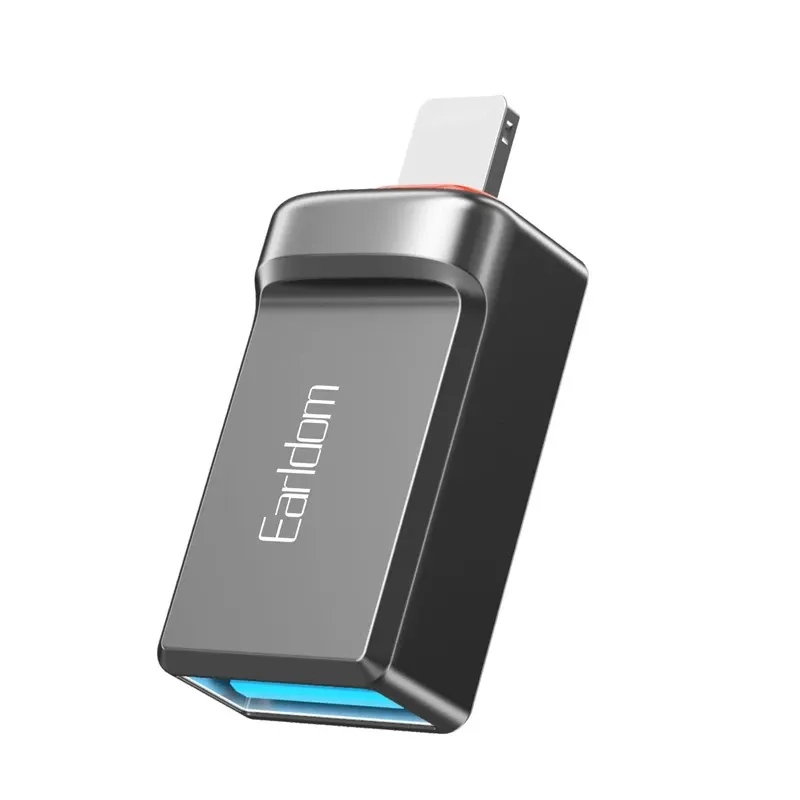 مبدل OTG آیفون USB به لایتنینگ ارلدام ET-OT86L Earldom ET-OT86L OTG Adapter 8 Pin