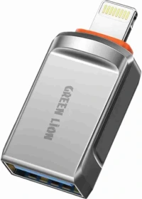 مبدل OTG گرین لاین لایتنینگ Green Lion OTG Adapter USB-A to Lightning GNOTGALTA