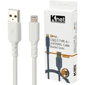 کابل شارژ USB K-NET به آیفون