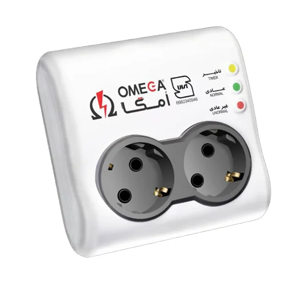 محافظ دو خانه دیواری صوتی تصویری امگا مدلP2000