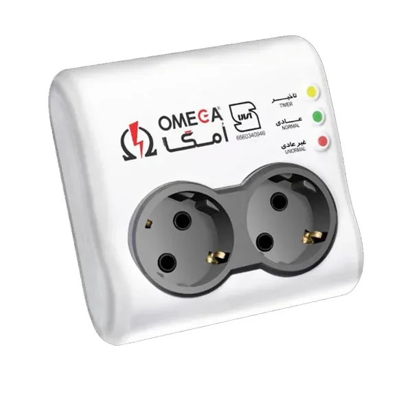 محافظ دو خانه دیواری صوتی تصویری امگا مدلP2000
