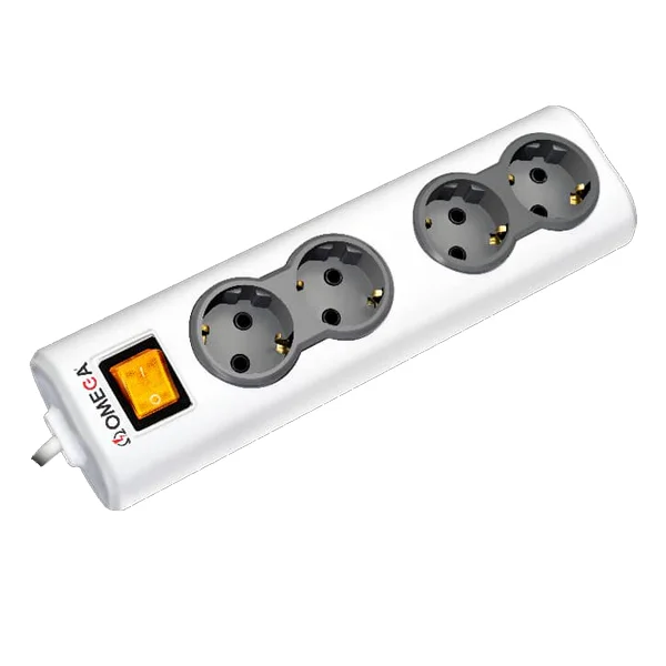  رابط چهارخانه استاندارد ارت دار امگا مدل R4000